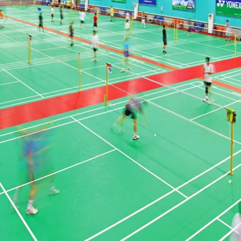 What you don't know , about the 6 advantages of badminton PVC flooring